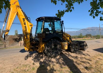 Arriendo de retroexcavadora en melipilla, rm, aridos - Allcer Spa