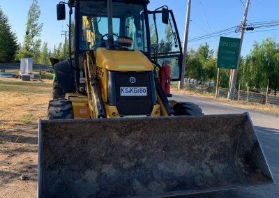 Arriendo de retroexcavadora en melipilla, rm, aridos - Allcer Spa