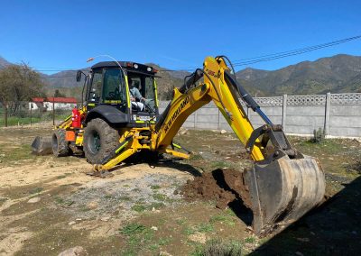 Arriendo de retroexcavadora en melipilla, rm, aridos - Allcer Spa